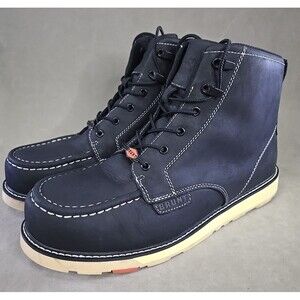 Brunt The Marin Waterproof Comp Toe 6" Work Boots Black Men's Size 14 48